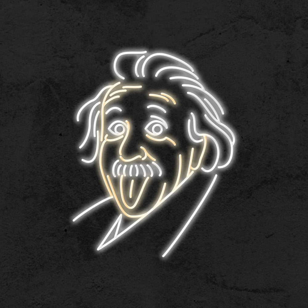 albert einstein neon sign LED MK NEON