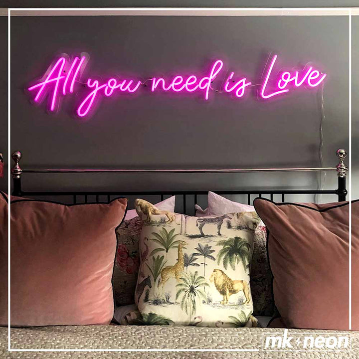 All you need is Love - LED Neon Sign