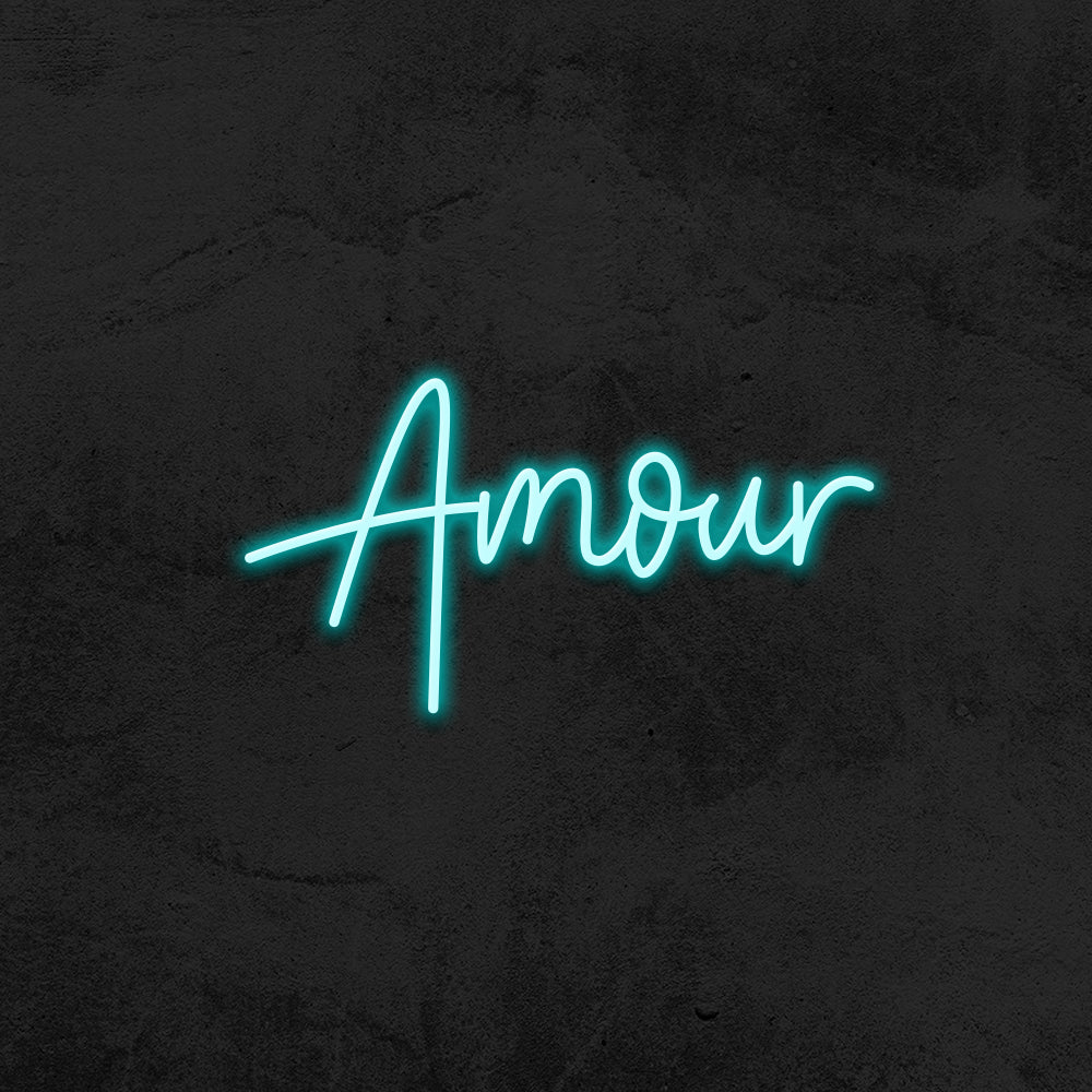 Amour neon sign LED home decor mk neon