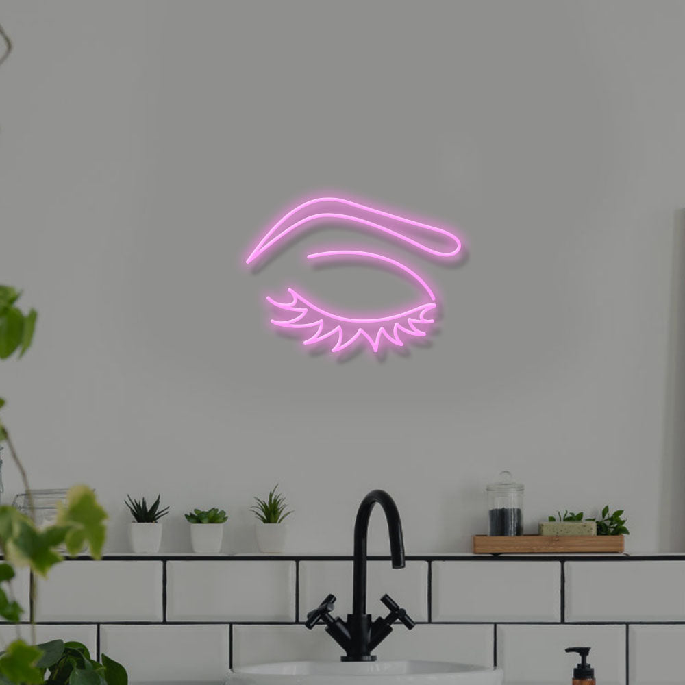 Closed Eye - LED Neon Sign