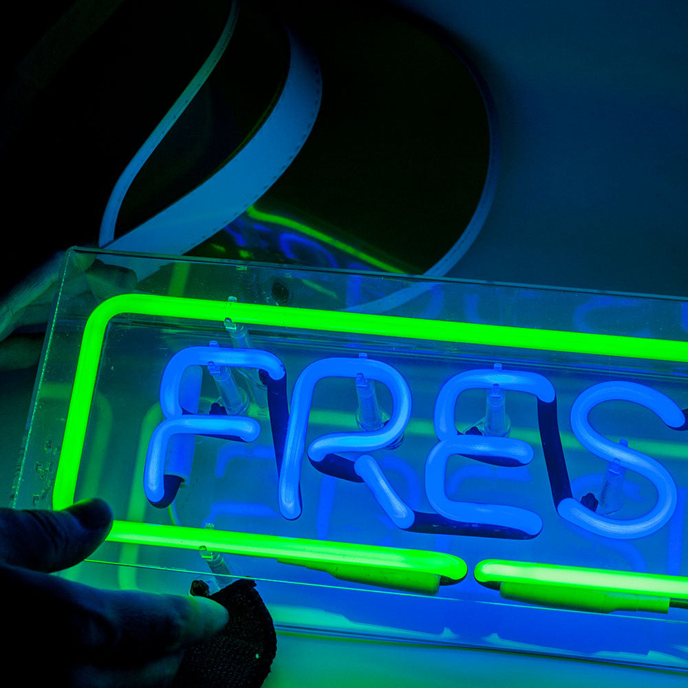 FRESH Neon Sign in Acrylic Box - MK Neon