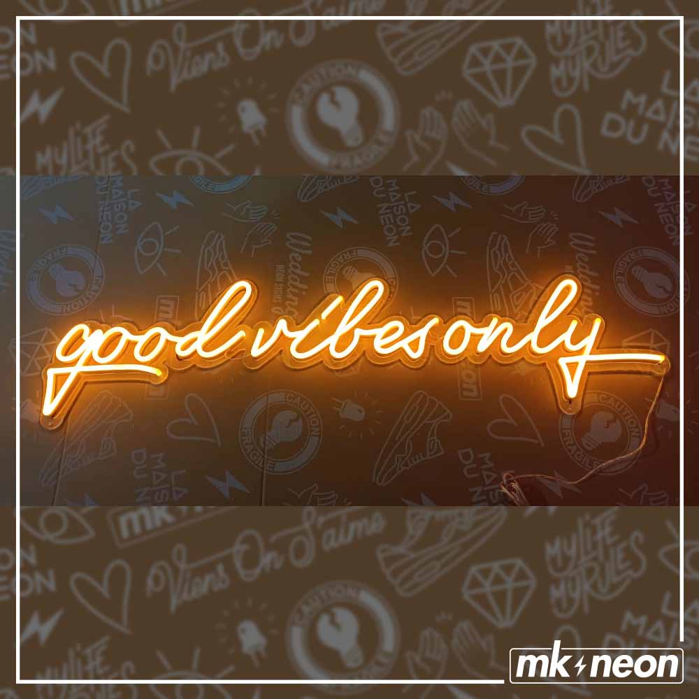 Good Vibes Only - LED Neon Sign