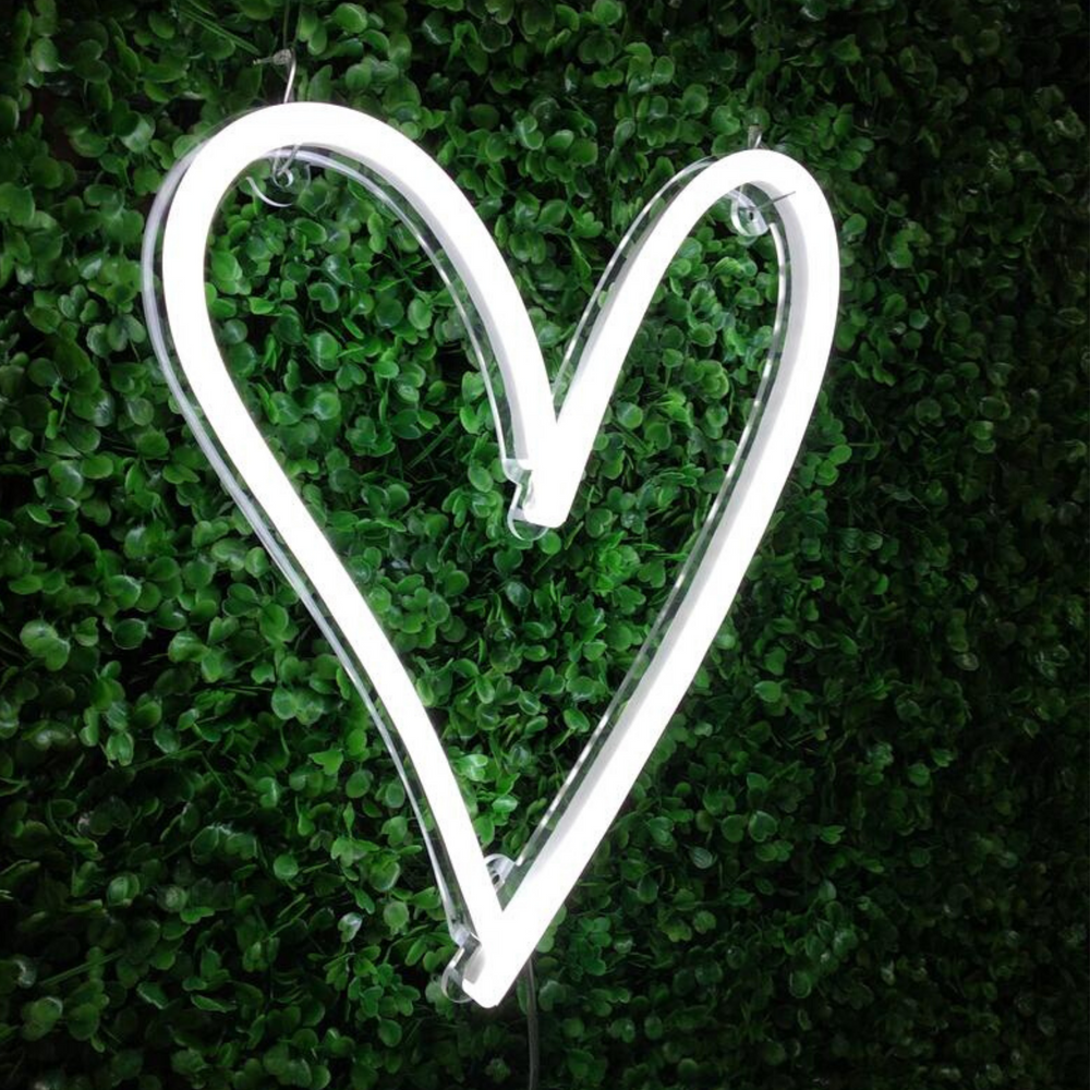 heart neon sign LED home decor mk neon