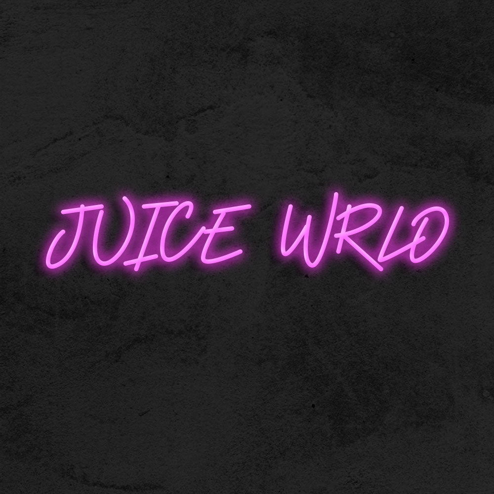 Juice wrld neon sign hype mk neon