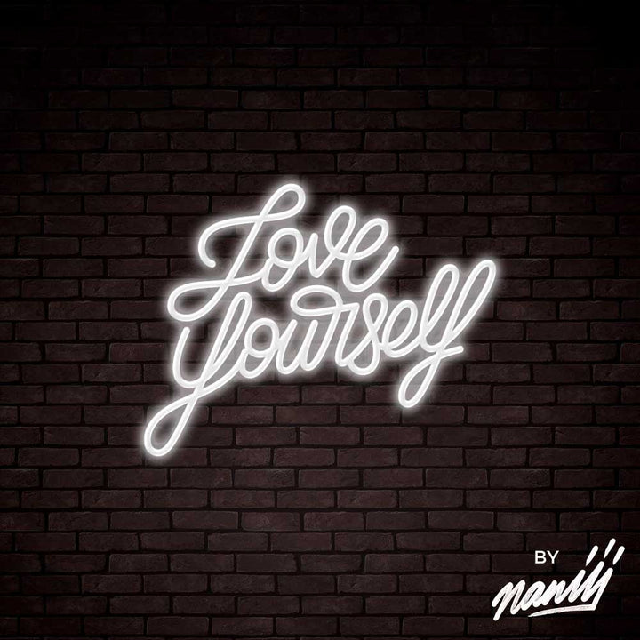 Love Yourself - Lettering neon sign