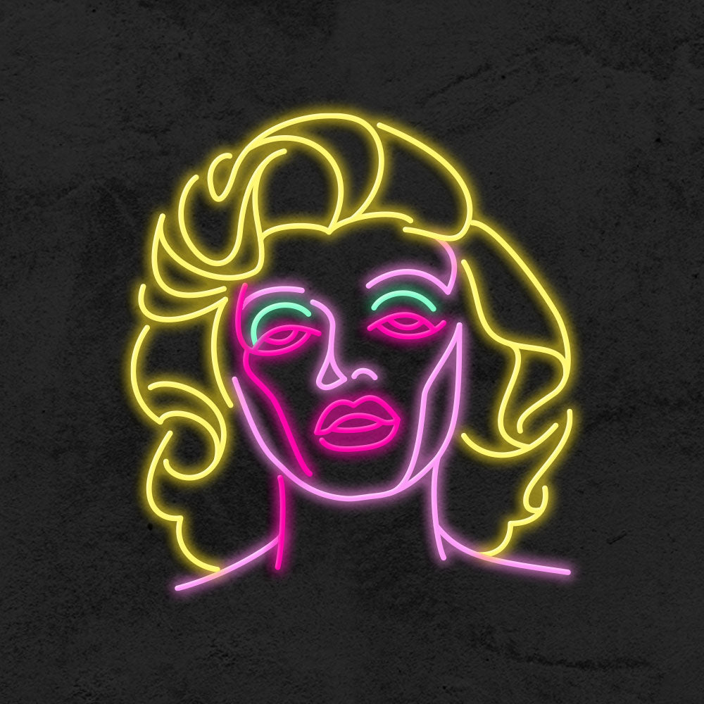 marylin monroe neon sign led mk neon