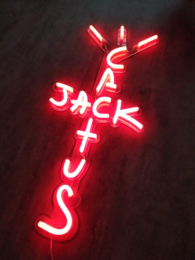 Cactus Jack by Travis Scott LED Neon Sign
