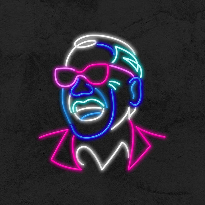 Ray Charles - LED Neon Sign