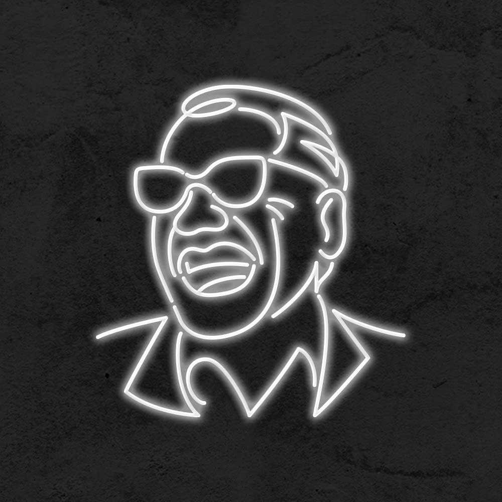 Ray Charles - LED Neon Sign