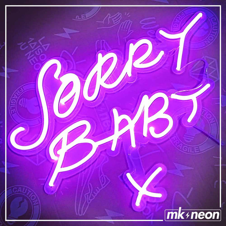 Sorry Baby From Killing Eve - LED Neon Sign