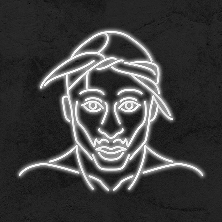 Tupac - LED Neon Sign