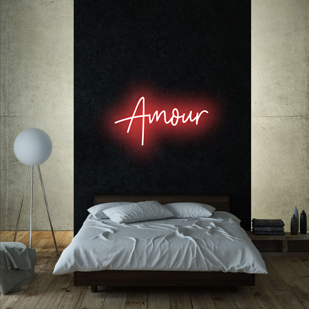 Amour neon sign LED home decor mk neon