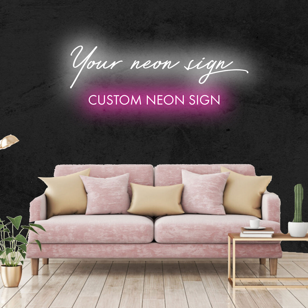 Custom Neon Signs for Home - MK Neon