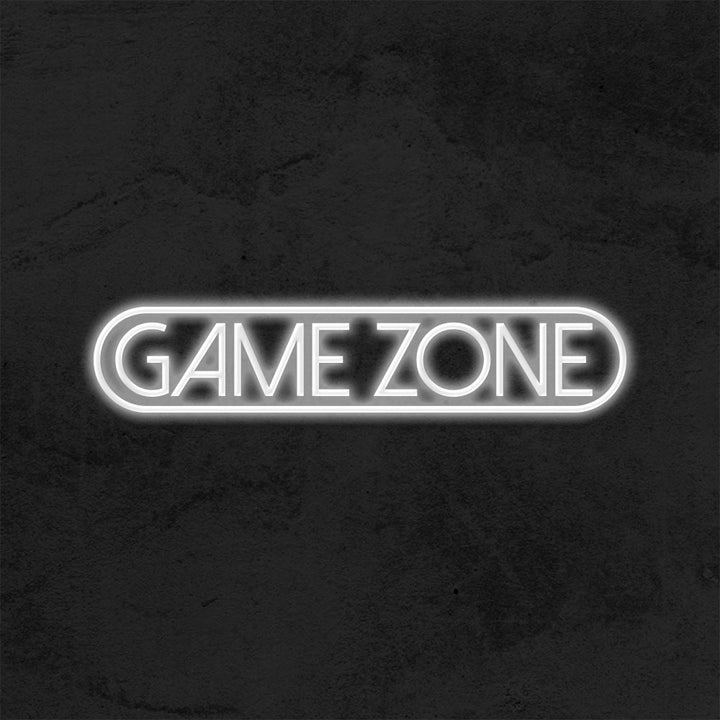 game zone neon sign game room deco mk neon