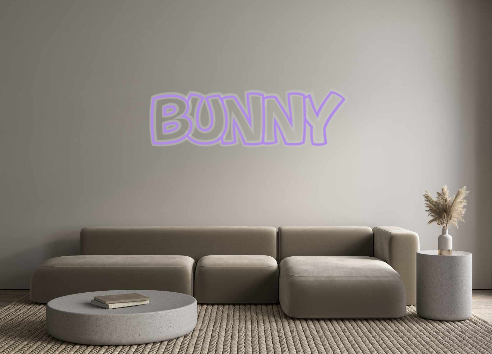 Create your Neon Sign Bunny