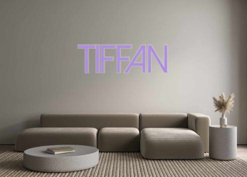 Create your Neon Sign Tiffan