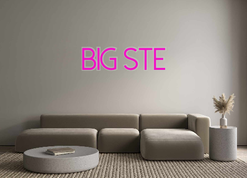 Create your Neon Sign Big Ste