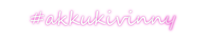 Create your Neon Sign #akkukivinny