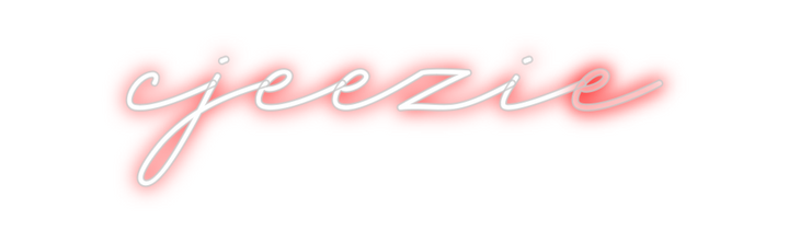 Create your Neon Sign cjeezie