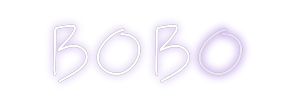 Create your Neon Sign BOBO