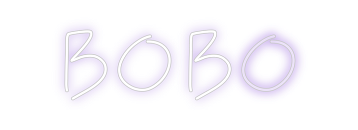 Create your Neon Sign BOBO