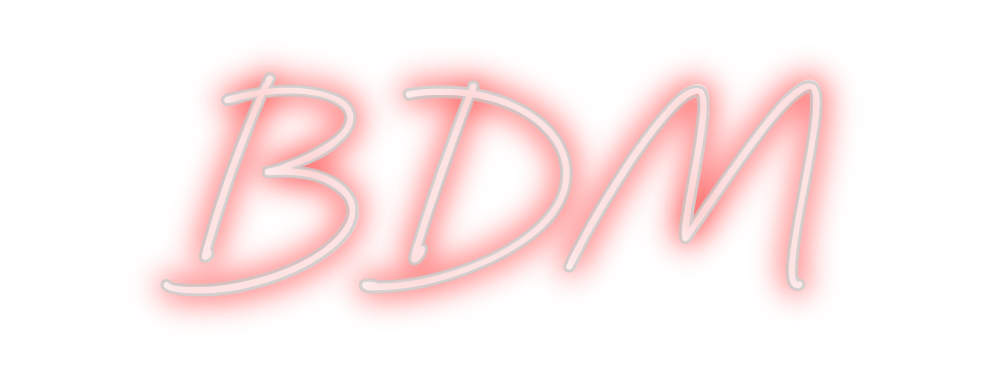 Create your Neon Sign BDM