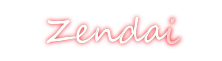 Create your Neon Sign Zendai