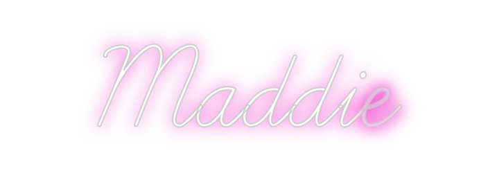 Create your Neon Sign Maddie