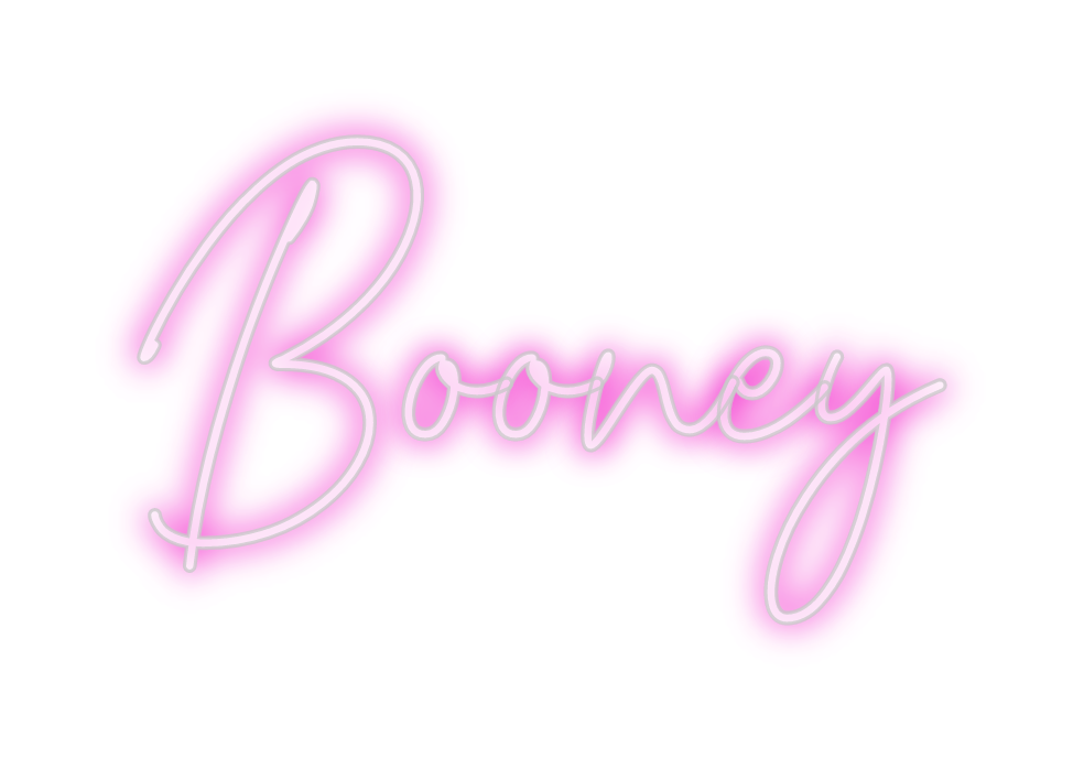 Create your Neon Sign Booney