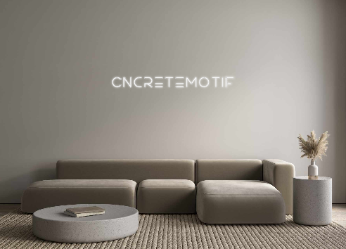 Create your Neon Sign Cncretemotif