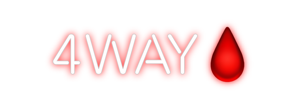 Create your Neon Sign 4way🩸