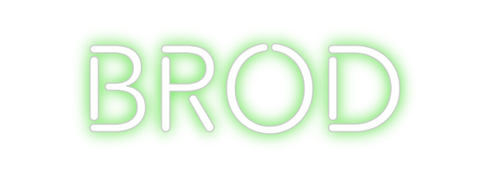 Create your Neon Sign BROD