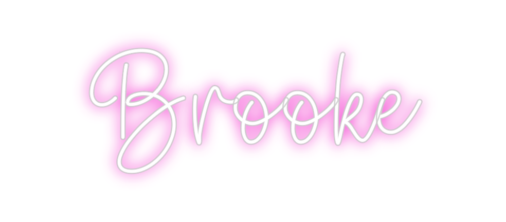 Create your Neon Sign Brooke