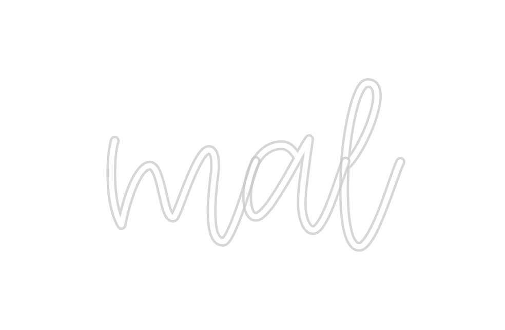 Create your Neon Sign mal