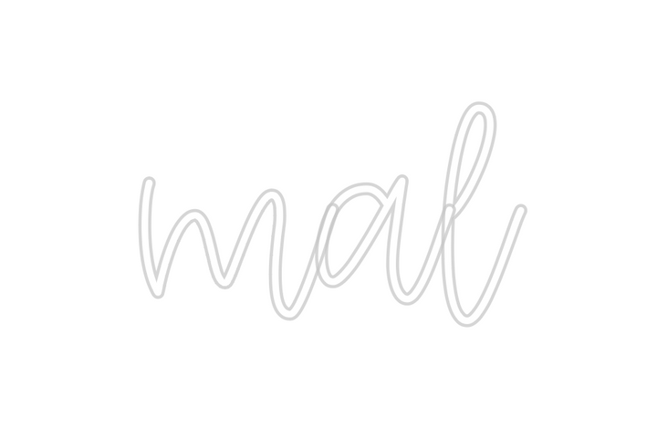 Create your Neon Sign mal