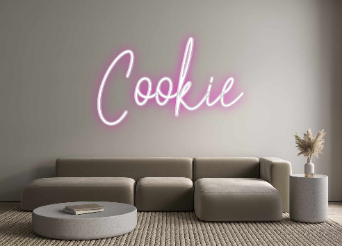 Create your Neon Sign Cookie