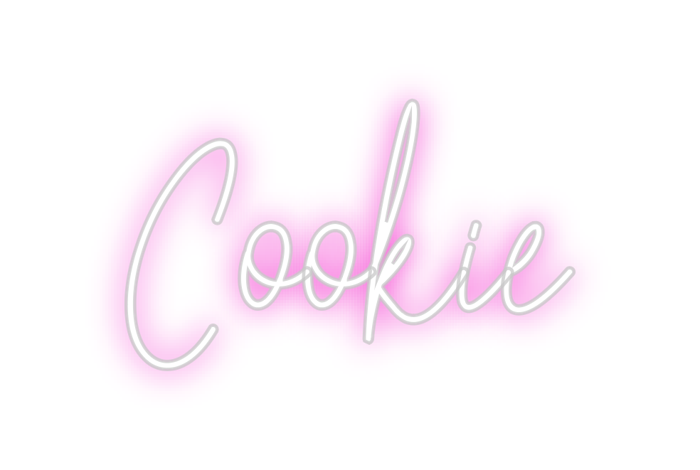 Create your Neon Sign Cookie