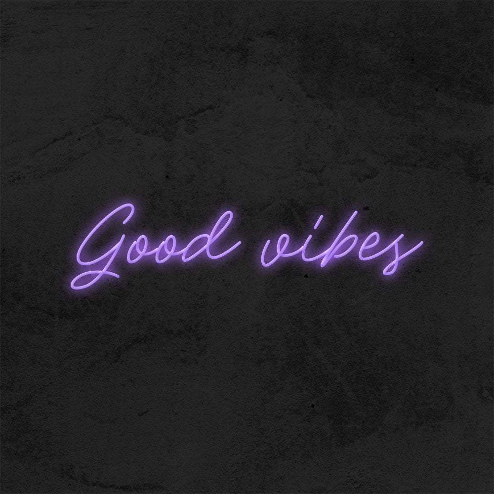 Good Vibes - LED Neon Sign