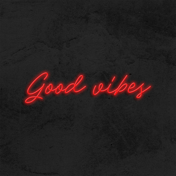 Good Vibes - LED Neon Sign