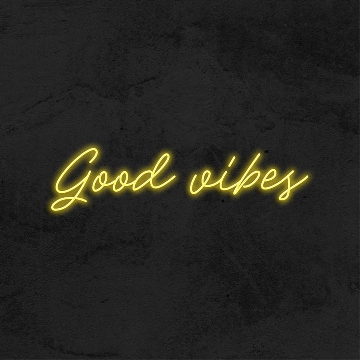 Good Vibes - LED Neon Sign