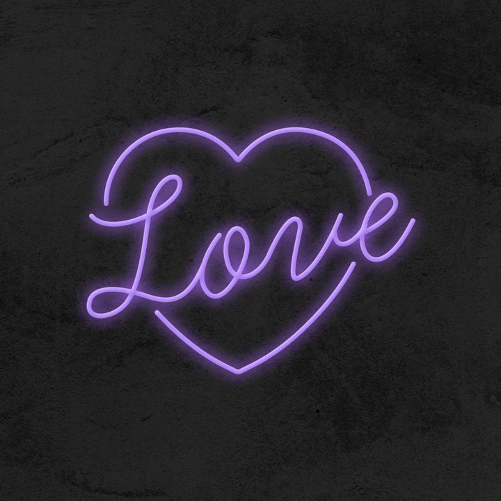 Love neon sign LED mk neon