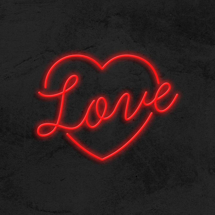 Love neon sign LED mk neon