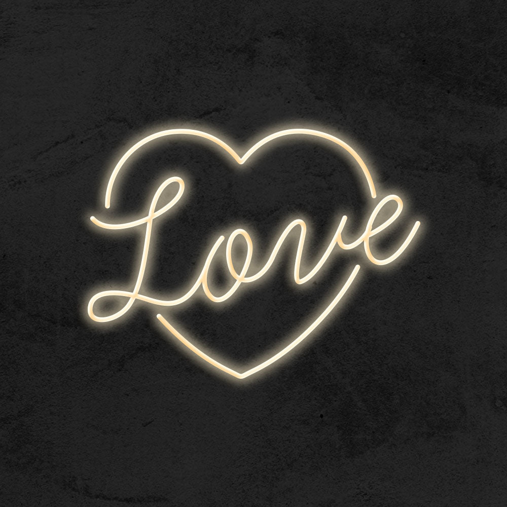 Love neon sign LED mk neon